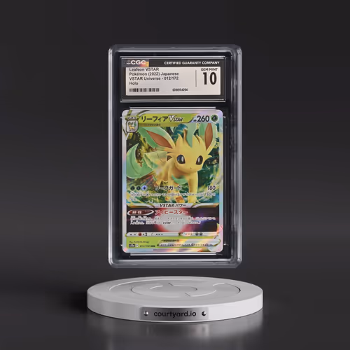 2022 VSTAR Universe #012/172 Leafeon VSTAR - Holo (CGC 10 GEM MINT)