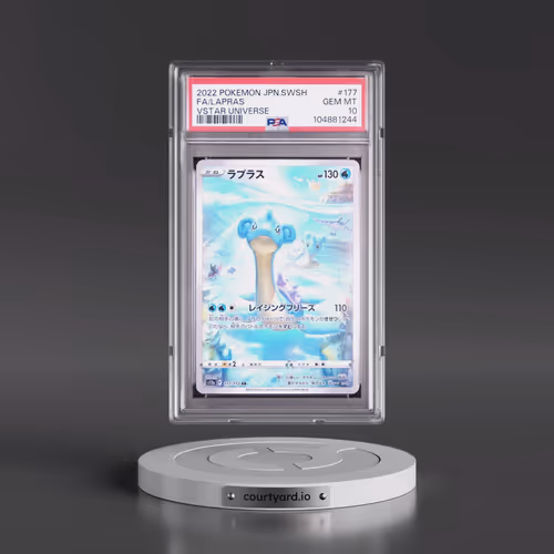 2022 Pokémon Sword & Shield Vstar Universe #177 Lapras - Full Art (PSA 10 GEM MINT)