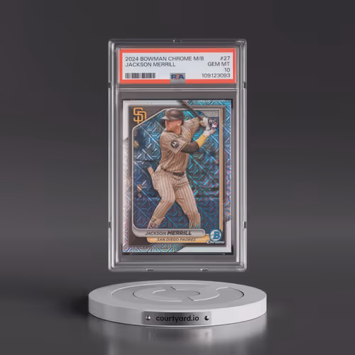 2024 Bowman Chrome Mega Box #27 Jackson Merrill (PSA 10 GEM MINT)