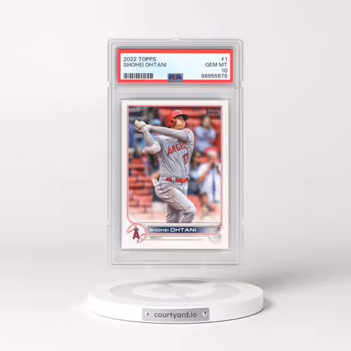 2022 Topps #1 Shohei Ohtani (PSA 10 GEM MINT)