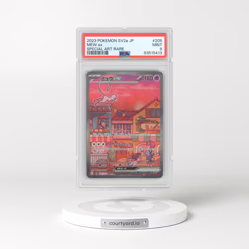 2023 Pokémon Sv2a-Pokemon 151 #205 Mew EX - Holo Special Art Rare (PSA 9 MINT)