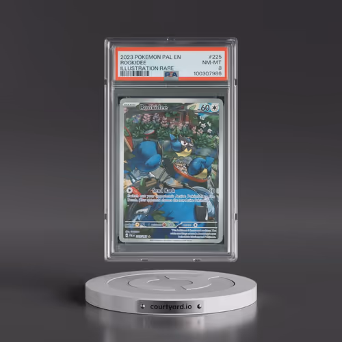 2023 Pokémon Pal EN-Paldea Evolved #225 Rookidee - Illustration Rare (PSA 8 NM-MT)