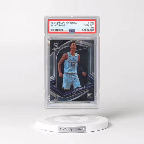 2019 Panini Spectra #119 Ja Morant (PSA 10 GEM MINT)