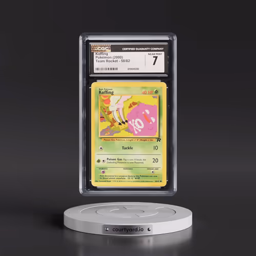 1999 Team Rocket #58/82 Koffing (CGC 7 NM)