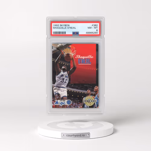 1992 Skybox #382 Shaquille O'Neal (PSA 8 NM-MT)