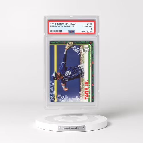 2019 Topps Holiday #126 Fernando Tatis Jr. (PSA 10 GEM MINT)
