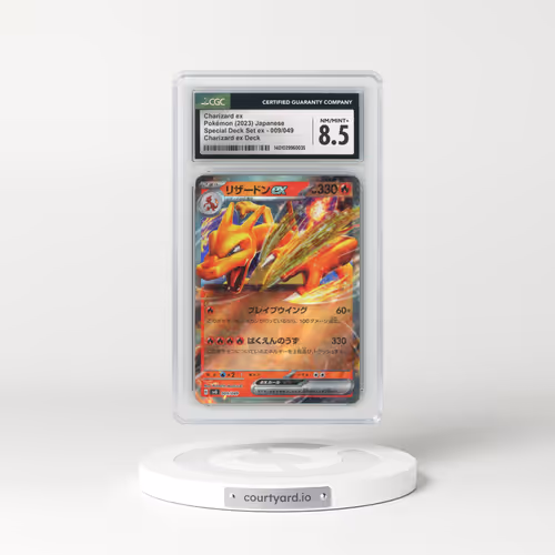 2023 Venusaur/Charizard/Blastoise Spec. Set ex #009/049 Charizard ex - Charizard ex Deck (CGC 8.5 NM-MT+)