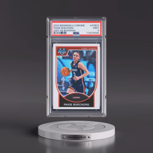 2023 Bowman University Chrome 2007-08 Bowman #07B23 Paige Bueckers (PSA 9 MINT)