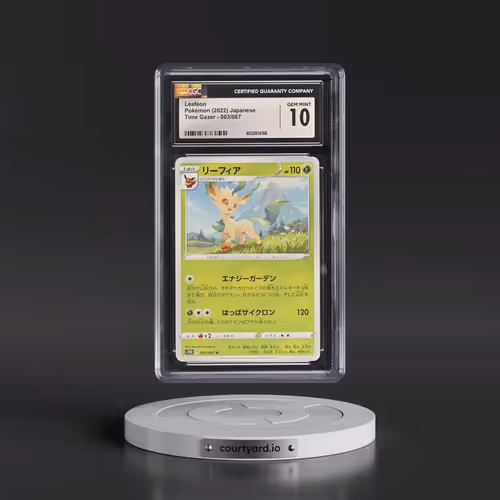 2022 Time Gazer #003/067 Leafeon (CGC 10 GEM MINT)