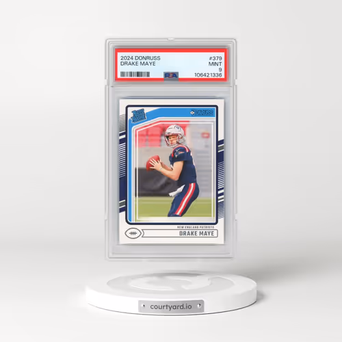 2024 Panini Donruss #379 Drake Maye (PSA 9 MINT)