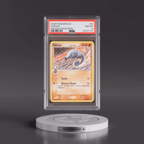 2006 Pokémon EX Dragon Frontiers #31 Horsea (PSA 8 NM-MT)