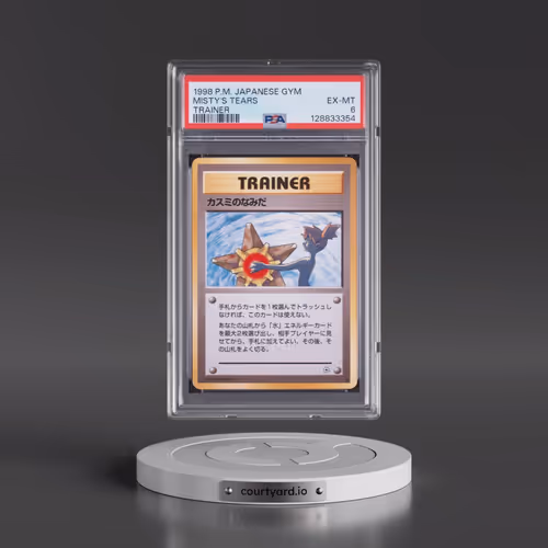 1998 Pokémon Gym Misty's Tears - Trainer (PSA 6 EX-MT)