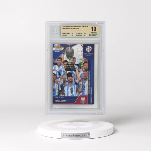 2024 Panini Instant Copa America #43 Lionel Messi/12674 (BGS 10 PRISTINE)