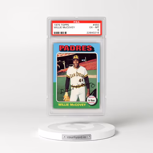 1975 Topps #450 Willie McCovey (PSA 6 EX-MT)