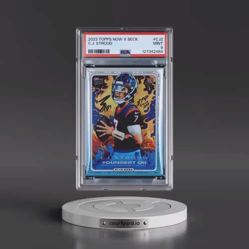 2023 Topps Now X Tyson Beck X C.J. Stroud #CJ2 C.J. Stroud (PSA 9 MINT)
