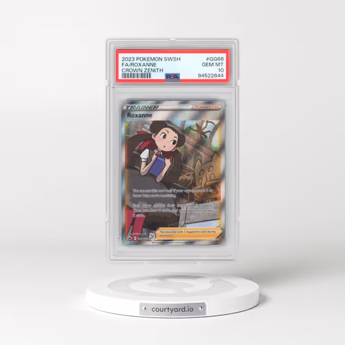 2023 Pokémon Sword and Shield Crown Zenith #GG66 Roxanne - Full Art (PSA 10 GEM MINT)