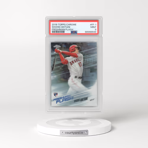 2018 Topps Chrome Freshman Flash #FF-1 Shohei Ohtani (PSA 9 MINT)