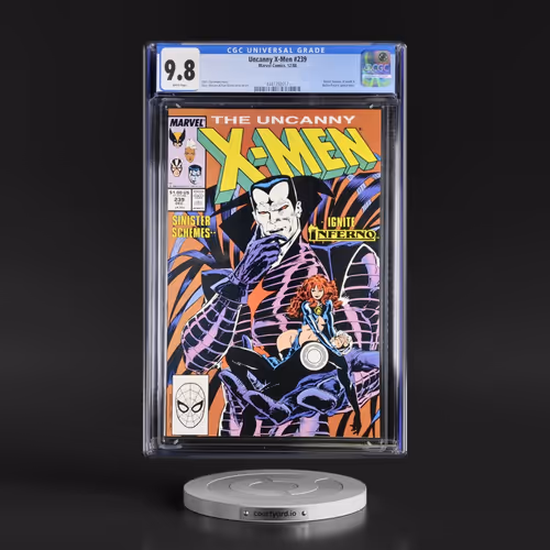 Uncanny X-Men #239 CGC 9.8 White Pages (Marvel Comics, 12/88)