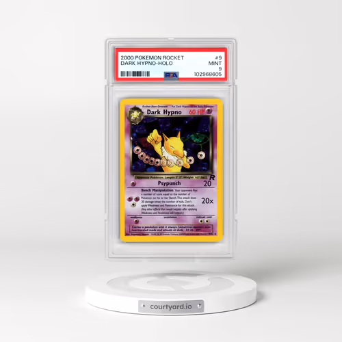 2000 Pokémon Rocket #9 Dark Hypno - Holo (PSA 9 MINT)