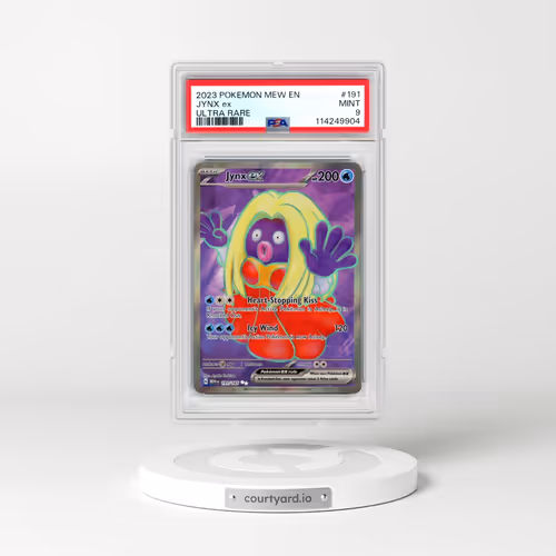 2023 Pokémon Mew EN-151 #191 Jynx EX - Holo Ultra Rare (PSA 9 MINT)