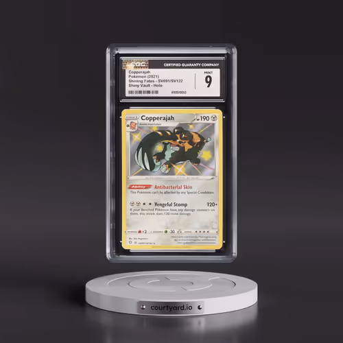 2021 Shining Fates #SV091/SV122 Copperajah - Shiny Vault Holo (CGC 9 MINT)