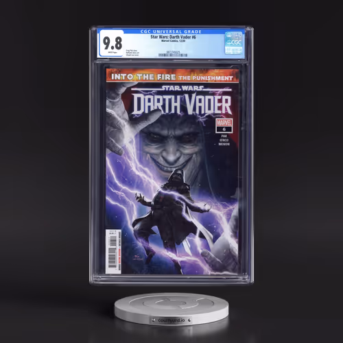 Star Wars: Darth Vader #6 CGC 9.8 White Pages (Marvel Comics, 12/20) - Universal