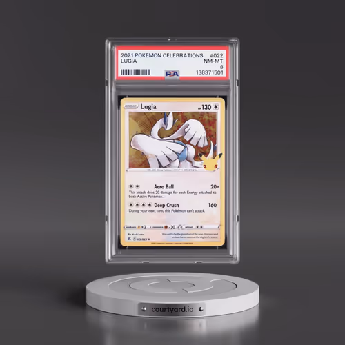 2021 Pokémon Celebrations #022 Lugia (PSA 8 NM-MT)
