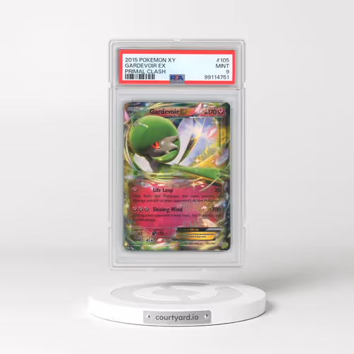 2015 Pokémon XY Primal Clash #105 Gardevoir EX - Holo (PSA 9 MINT)