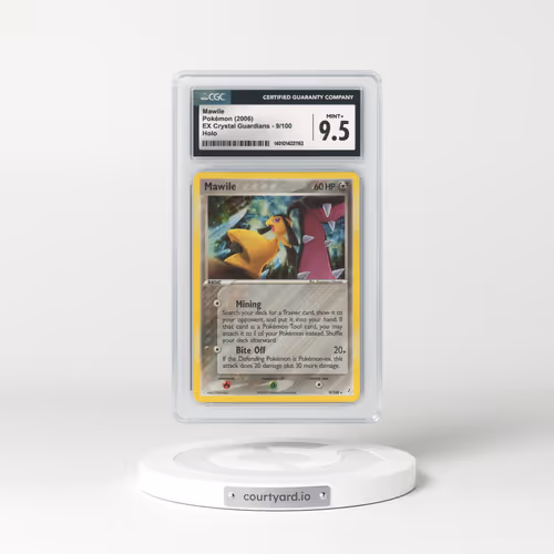 2006 EX Crystal Guardians #9 Mawile - Holo (CGC 9.5 MINT+)