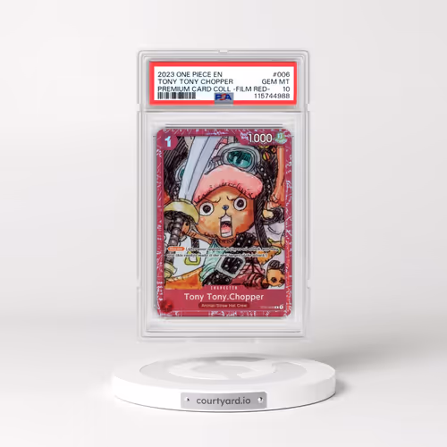 2023 One Piece Premium Card Collection -One Piece Film Red #006 Tony Tony Chopper (PSA 10 GEM MINT)