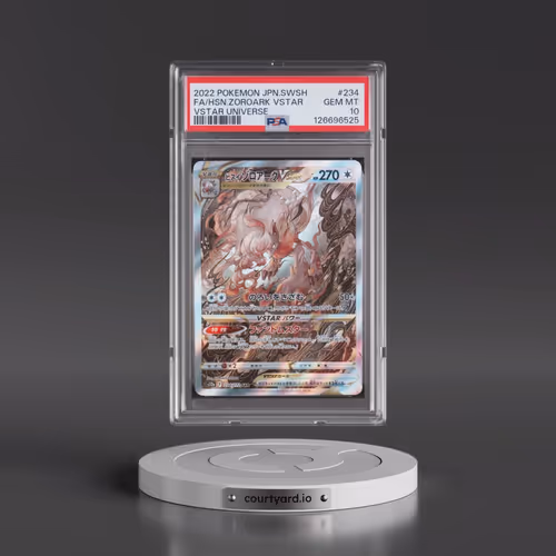 2022 Pokémon Sword & Shield Vstar Universe #234 Hisuian Zoroark Vstar - Full Art (PSA 10 GEM MINT)