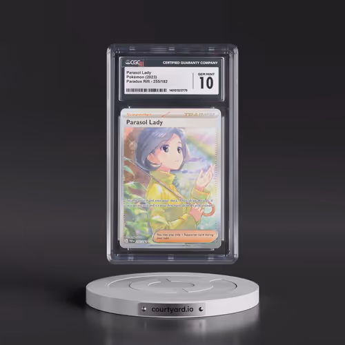 2023 Paradox Rift - PAR EN #255/182 Parasol Lady - Special Illustration Rare (CGC 10 GEM MINT)