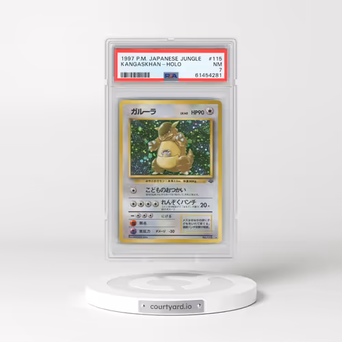 1997 Pokémon Jungle #115 Kangaskhan - Holo (PSA 7 NM)