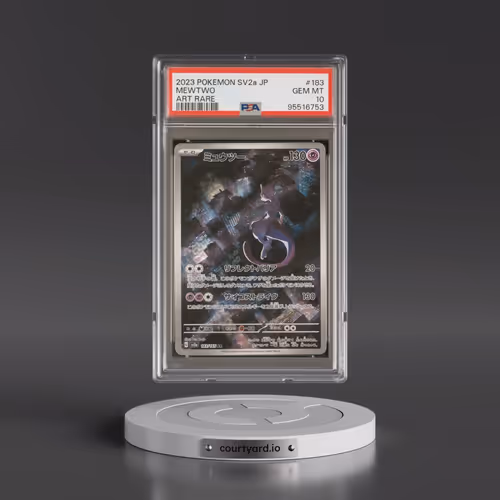 2023 Pokémon Sv2a-Pokemon 151 #183 Mewtwo - Art Rare (PSA 10 GEM MINT)