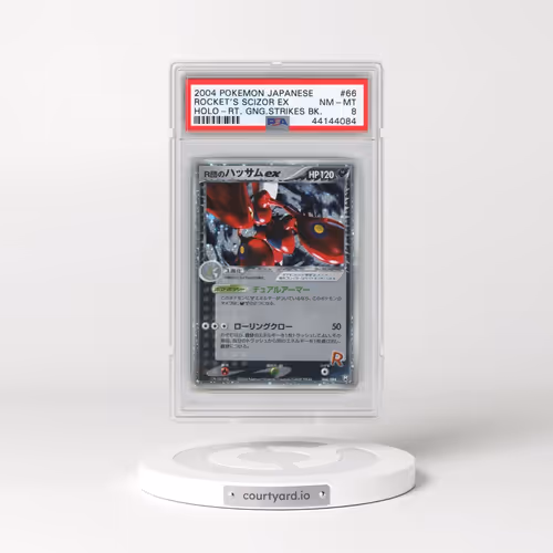 2004 Pokémon Rocket Gang Strikes Back #066 Rocket's Scizor EX - Holo Holo (PSA 8 NM-MT)