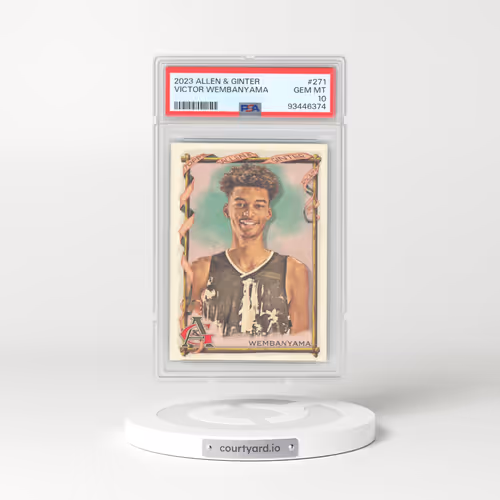2023 Topps Allen & Ginter #271 Victor Wembanyama (PSA 10 GEM MINT)