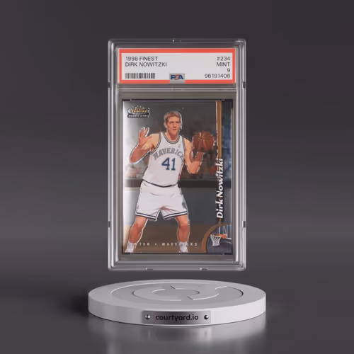 1998 Finest #234 Dirk Nowitzki (PSA 9 MINT)
