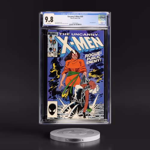 Uncanny X-Men #185 CGC 9.8 White Pages (Marvel Comics, 9/84)