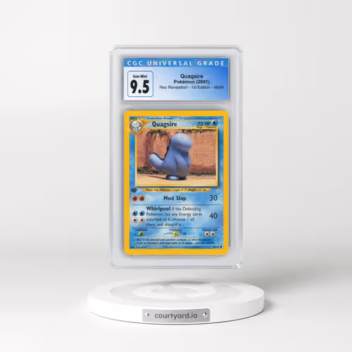 2001 Neo Revelation #48/64 Quagsire - 1st Edition (CGC 10 GEM MINT)