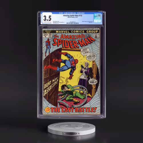Amazing Spider-Man #115 CGC 3.5 Off-white to White Pages (Marvel Comics, 12/72) - Universal