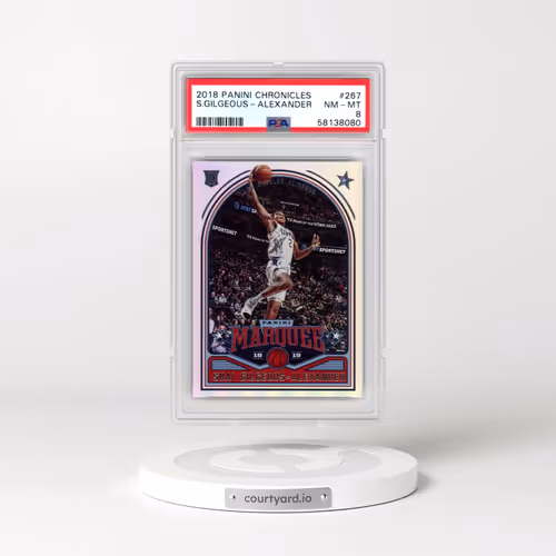 2018 Panini Chronicles #267 Shai Gilgeous-Alexander (PSA 8 NM-MT)