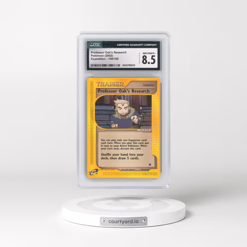 2002 Expedition #149/165 Professor Oak's Research (CGC 8.5 NM-MT+)