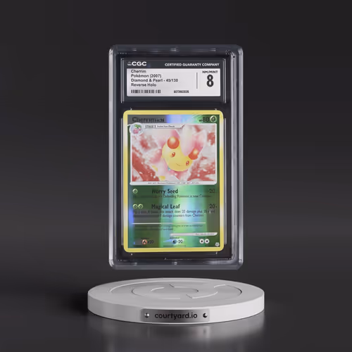 2007 Diamond & Pearl #45/130 Cherrim - Reverse Holo (CGC 8 NM-MT)