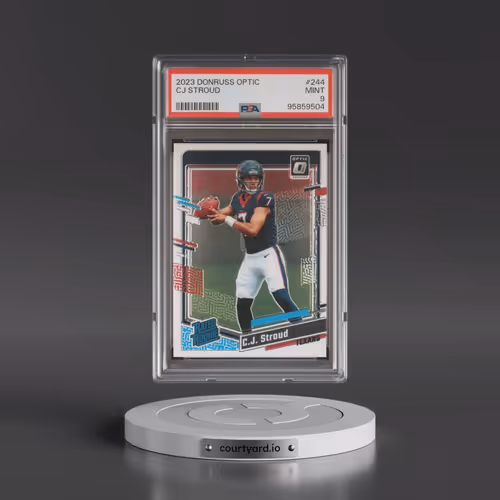 2023 Panini Donruss Optic #244 CJ Stroud (PSA 9 MINT)