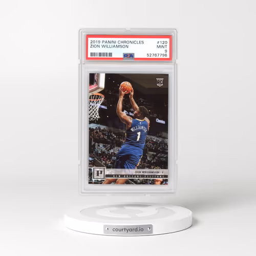 2019 Panini Chronicles #120 Zion Williamson (PSA 9 MINT)