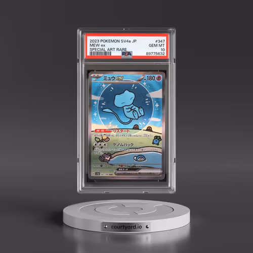 2023 Pokémon Sv4a-Shiny Treasure EX #347 Mew EX - Holo Special Art Rare (PSA 10 GEM MINT)