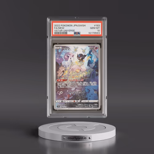 2022 Pokémon Sword & Shield Vstar Universe #183 Mew - Full Art (PSA 10 GEM MINT)
