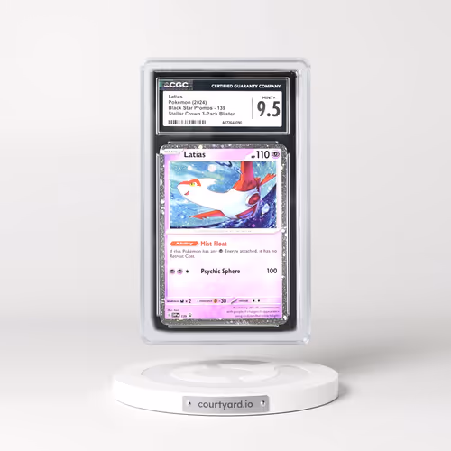 2023 Black Star Promos - Scarlet & Violet SVP EN #139 Latias - Stellar Crown 3-Pack Blister (Cosmos