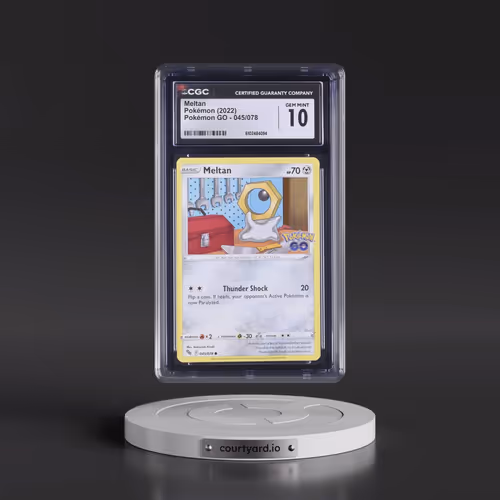 2022 Pokémon GO #045/078 Meltan (CGC 10 GEM MINT)
