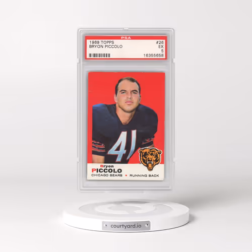 1969 Topps #26 Bryon Piccolo (PSA 5 EX)